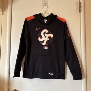 SF Giants City Connect 2025 Hoodie Sweatshirt Nike MLB  Therma-Fit Youth Large
